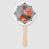 John 3:16 Hand Fan Fächer (Rückseite)