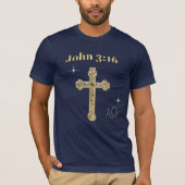 John 3:16 Herren T - Shirt (Vorderseite)