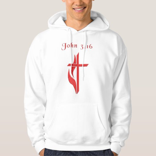 John 3:16 hoodie (Vorderseite)