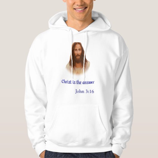 John 3:16 hoodie (Vorderseite)