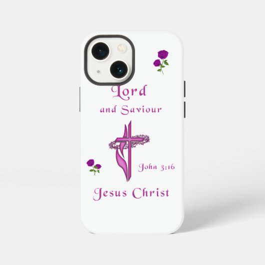 John 3:16 iPhone hülle (Rückseite)