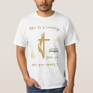 John 3:16 Jesus kommt T-Shirt