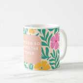 John 3:16 Kaffeecup Kaffeetasse (VorderseiteRechts)