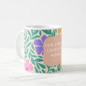 John 3:16 Kaffeecup Kaffeetasse (Vorderseite Links)