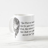 John 3:16 kaffeetasse (Vorderseite Links)