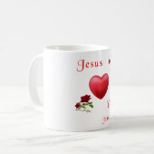 John 3:16 kaffeetasse (Vorderseite Links)
