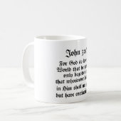 John-3:16 Kaffeetasse (Vorderseite Links)