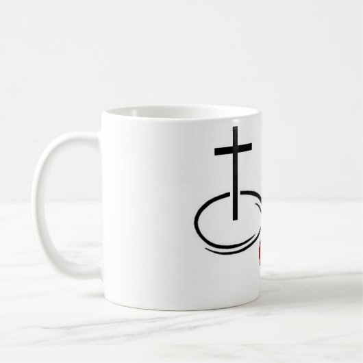 John-3:16 Kaffeetasse (Links)