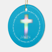 John-3:16 Keramik Ornament (Links)