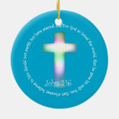 John-3:16 Keramik Ornament (Hinten)