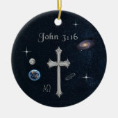 John 3:16 keramik ornament (Vorne)