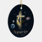 John 3:16 keramik ornament (Rechts)