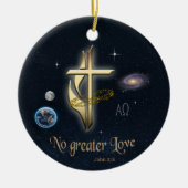 John 3:16 keramik ornament (Vorne)