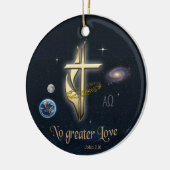 John 3:16 keramik ornament (Links)