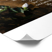 John 3:16 King-James-Basisposter Poster (Ecke)