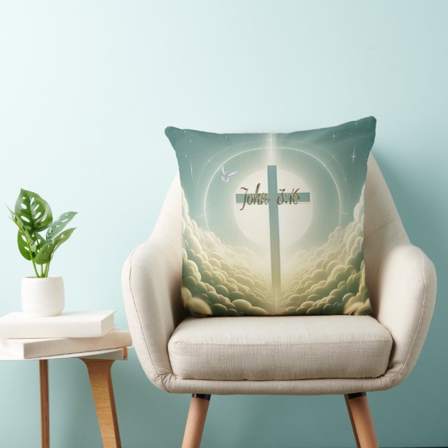 John 3:16 kissen (Stuhl )