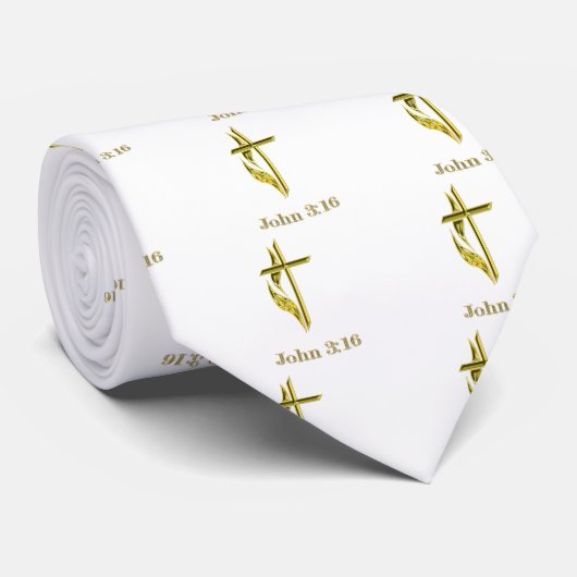 John 3:16 krawatte (Gerollt)