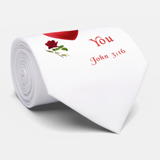 John 3:16 krawatte (Gerollt)