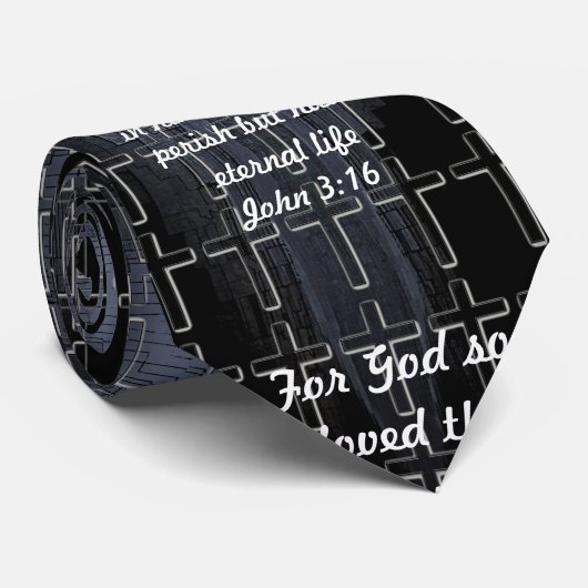 John 3:16 Krawatte (Gerollt)