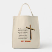 John 3:16 Kreuz Tragetasche (Rückseite)