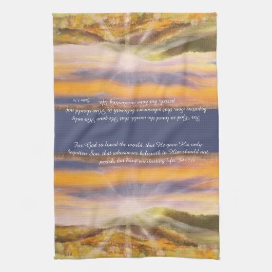 John 3:16 Küchentücher (Vertikal)
