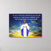 John 3:16 leinwanddruck (Vorderseite)