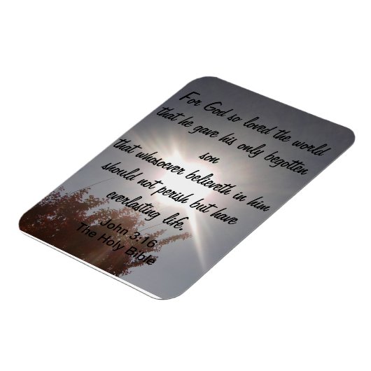 John 3:16 Magnet (Linke Seite)