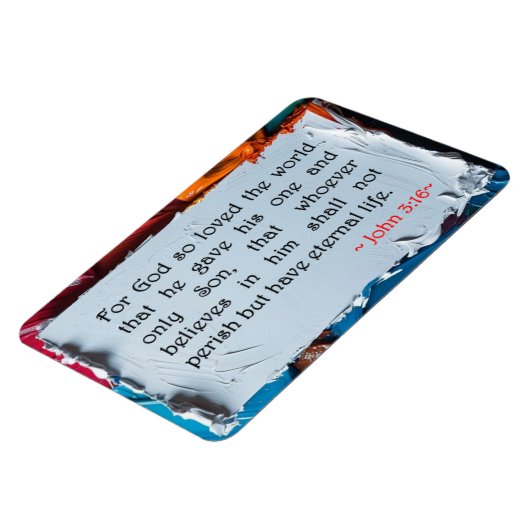John 3:16 magnet (Linke Seite)