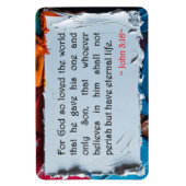 John 3:16 magnet (Vertikal)