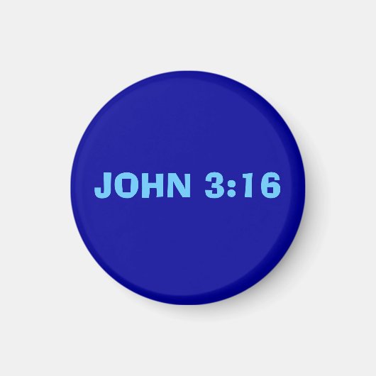 JOHN 3:16 MAGNET (Vorne)