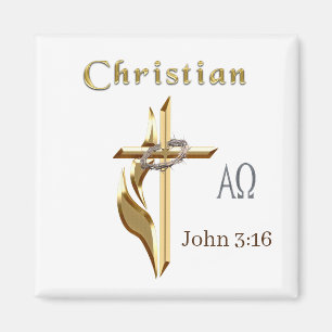 John 3:16 magnet