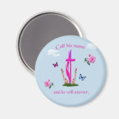 John 3:16 magnet (Vorderseite/Rückseite)