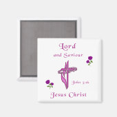 John 3:16 magnet (Vorderseite/Rückseite)