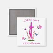 John 3:16 magnet (Vorderseite/Rückseite)