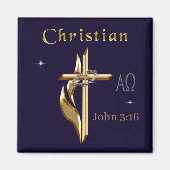 John 3:16 magnet (Vorne)