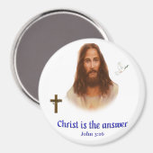 John 3:16 magnet (Vorderseite/Rückseite)