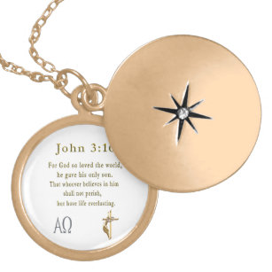 John 3:16 medaillon