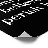 John 3:16 mit einem Adler vor einer amerikanischen Poster (Ecke)