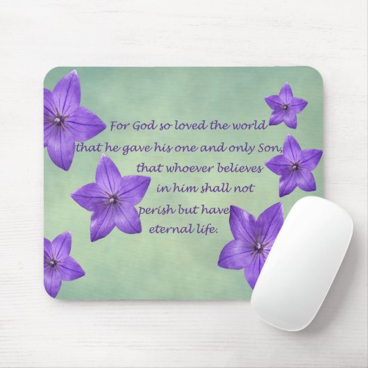 John 3:16 mousepad (Mit Mouse)