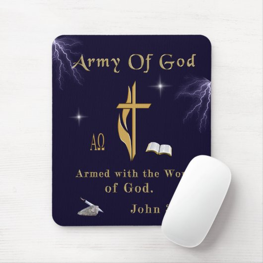 John 3:16 mousepad (Mit Mouse)