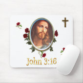 John 3:16 mousepad (Mit Mouse)