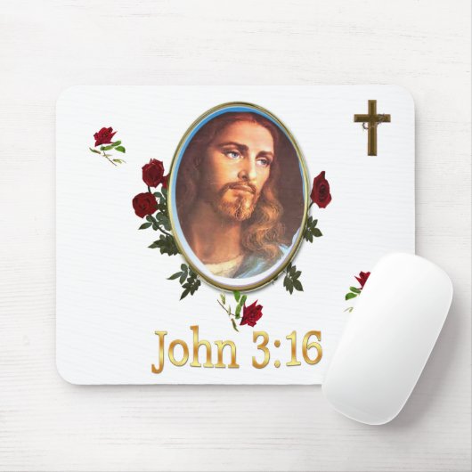 John 3:16 mousepad (Mit Mouse)
