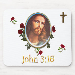 John 3:16 mousepad