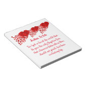 John 3:16 notizblock (angewinkelt)