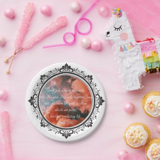 John 3:16 Paper Tellers Pappteller (Party)