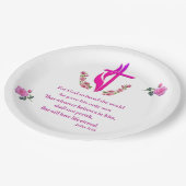 John 3:16 pappteller (Schrägansicht)