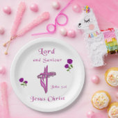 John 3:16 pappteller (Party)