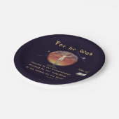 John 3:16 pappteller (Schrägansicht)