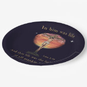 John 3:16 pappteller (Schrägansicht)