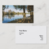 John-3:16 persönliche "Geschäfts-" Karte (Vorne/Hinten)